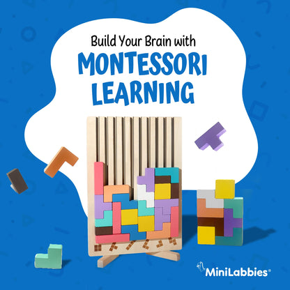 Kidsstoy Ahşap İstifleme Blokları