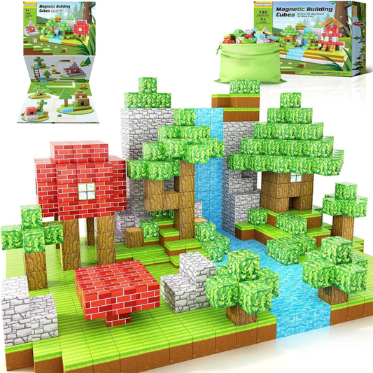 Minecraft Manyetik Blok Yapı Taşları